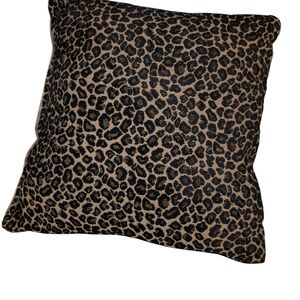 Source Unknown Animal Print Pillow
